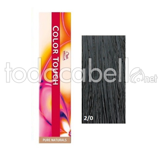 Wella COLOR TOUCH 2/0 Tint Intensives Schwarz 60ml