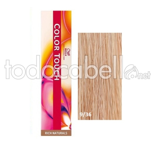 Wella COLOR TOUCH Tint 9/36 Very Light Goldblond Violet 60ml 60ml