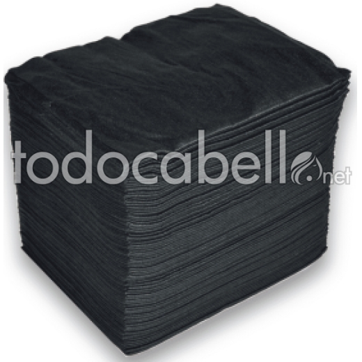 Einweg-Handtücher Cellulose  black 40x80cm Paquete 100uds
