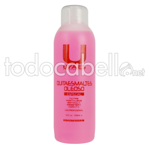 UFAES Pink Nail Polish Remover 1000ml