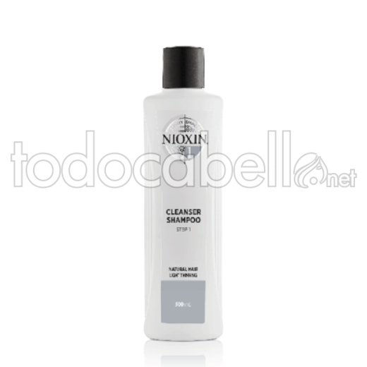 Wella NIOXIN Shampoo System 1 Naturhaar 300ml