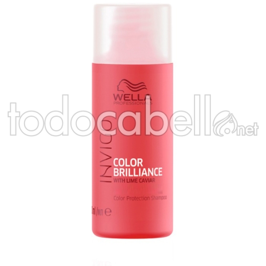 INVIGO BRILLIANCE Wella Shampoo coloriertes Haar Coarse 50ml