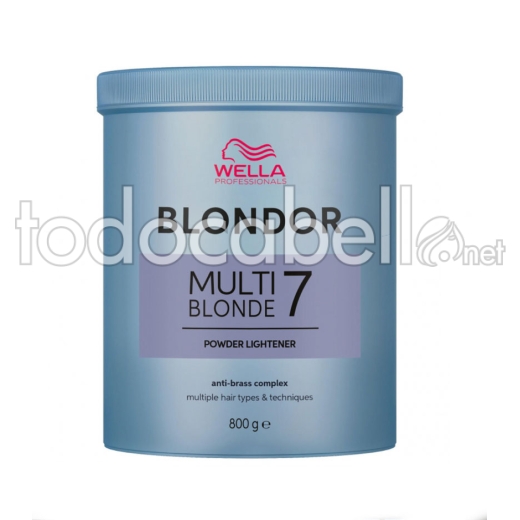 Multi Blonde 7 Wella Blondor Blondierpulver 800g.