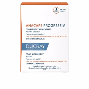 Ducray Anacaps Progressiv Complemento Caída Progresiva 30 U