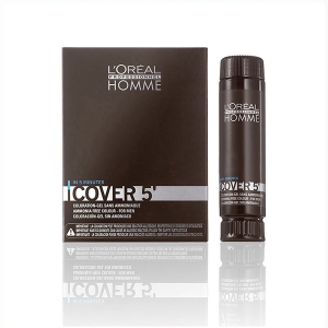 Loreal Homme Cover 5 Nº3 3x50ml Dunkle Kastanie
