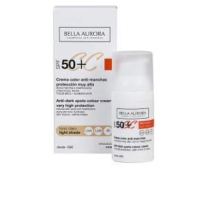 Bella Aurora Cc Cream Anti-stain Light Tone Spf50+ 30ml