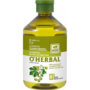 O´Herbal Natural Shampoo for Curly and Rebellious Hair 500ml
