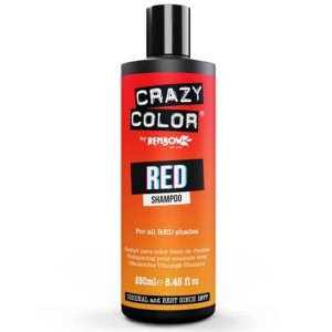 Verrücktes Shampoo für gefärbtes Haar Farbe Rot 250ml