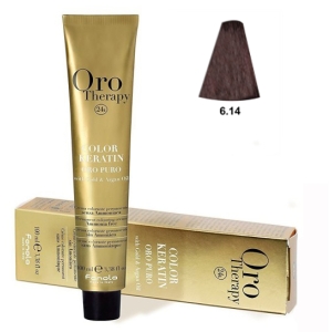 Fanola Tinte Oro Therapy "Ohne Ammoniak" 6.14 Chocolate fondant 100ml