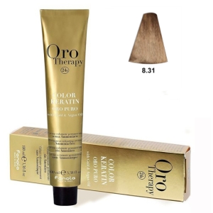 Fanola Tinte Oro Therapy "Ohne Ammoniak" 8.31 hellblondes sand 100ml
