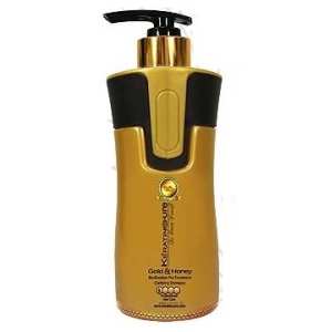 Keratin-Behandlung Shampoo Keratin Cure Gold & Honig 300ml