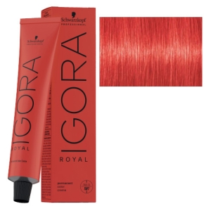Schwarz Igora Royal 0-88 Tint Tone Red + Peroxid-Mischung Kosswell