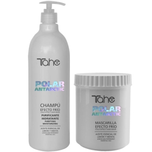 Tahe Antartic Polar-Pack XL Shampoo + Maske reinigenu Feuchtigkeitsspendende Wirkung Kalter