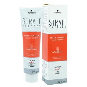 Schwarz Strait Therapy Begradigung Creme 300 ml normale Haar -1-