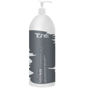 Tahe Silber Haar-System.  Shampoo grau, weiß oder gestreift Haar 1000ml