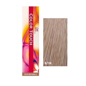 Wella Color Touch 8/38 Farbton hellblonde Pearl Gold 60ml 60ml