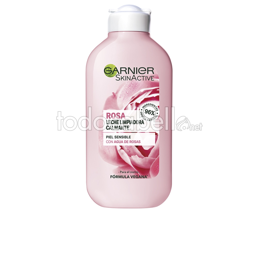 Garnier | Skinactive Rose Water Cleansing Milk Pss 200ml | Skin Care