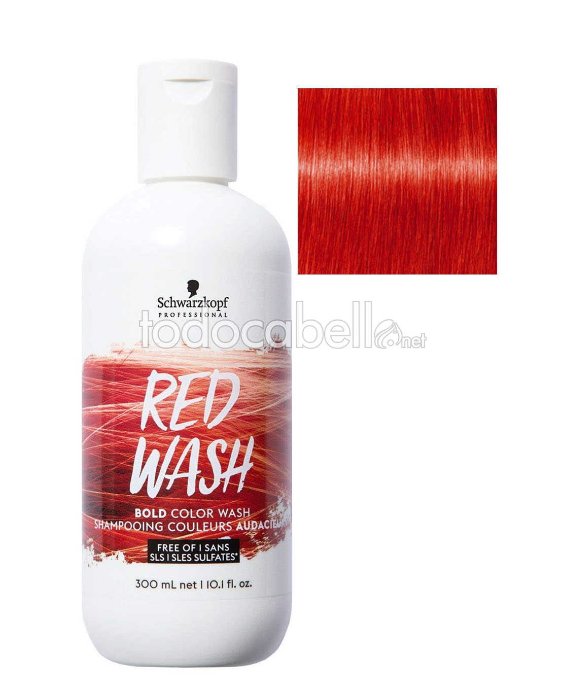 Schwarzkopf Bold Color Wash Red Shampoo Der Farbe Rote 300ml